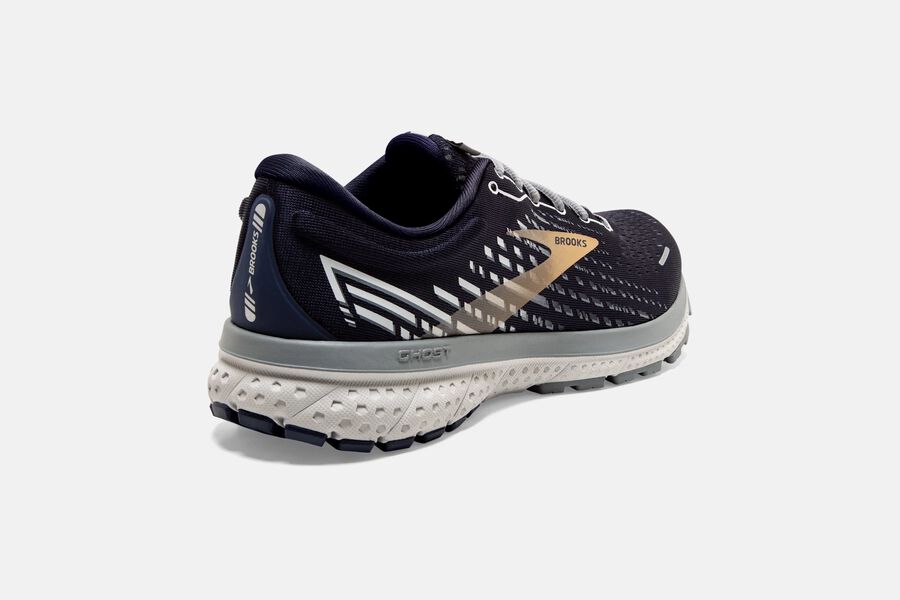 Brooks Israel Ghost 13 Road Running Shoes Mens - Black/Gold - CZA-048793